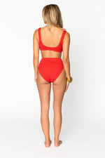 Ora Red Two Piece