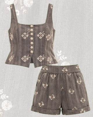The Carina Belted Shorts
