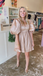 Champagne Erica Mini Dress