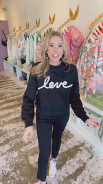 Love Pearled Sweatshirt | ONLINE EXCLUSIVE