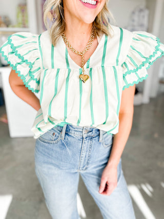 Sunshine In Stripes Top