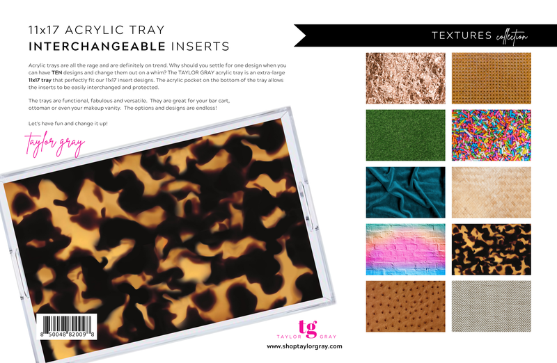 Textures Tray Inserts