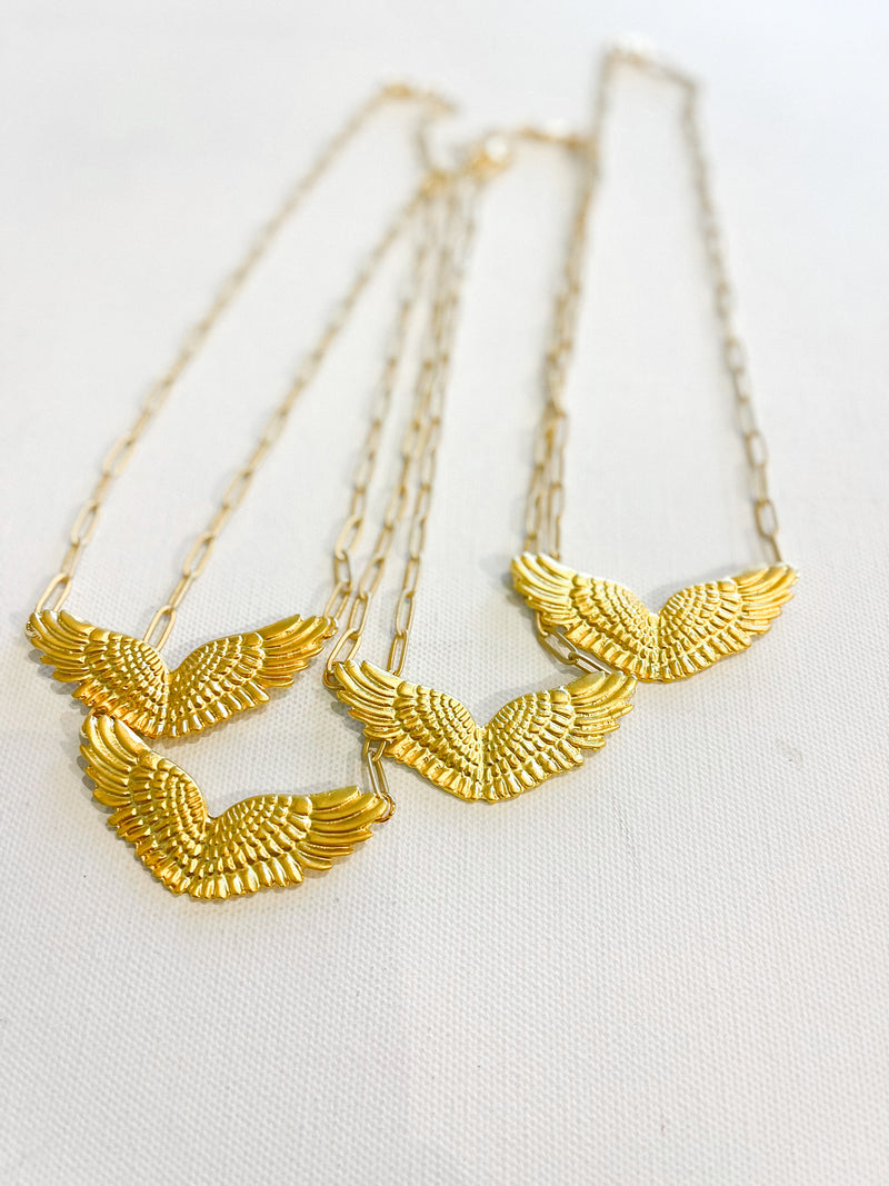 Angel Wing Chain Necklace